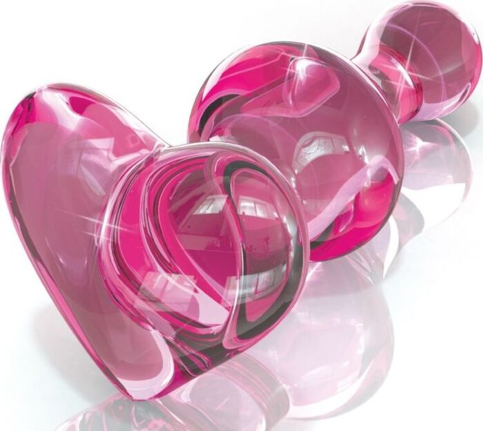 Dildo de vidrio ICICLES N. 75 | Hecho a mano y exclusivo Dildo de vidrio ICICLES N. 75 | Hecho a mano y exclusivo