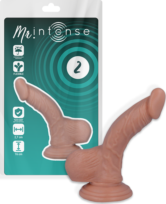 Dildo MR. INTENSE 16 cm Realista y Flexible