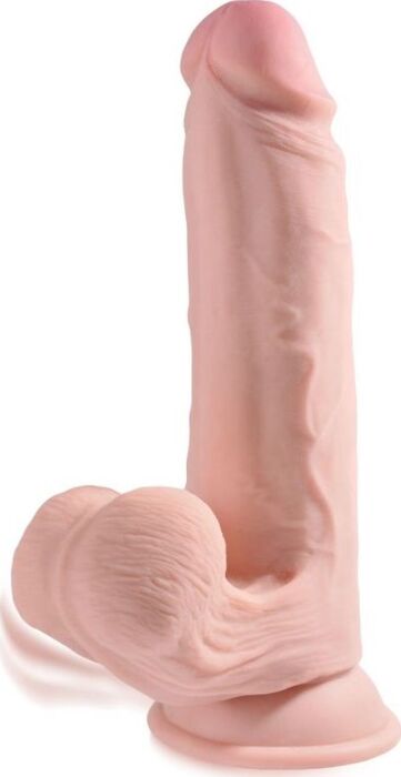 Dildo Realista King Cock Plus 20.3cm Sensación Única Dildo Realista King Cock Plus 20.3cm Sensación Única