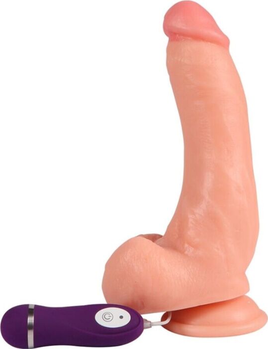 Dildo Vibrador SHEQU Control Remoto 22,5 cm Dildo Vibrador SHEQU Control Remoto 22,5 cm
