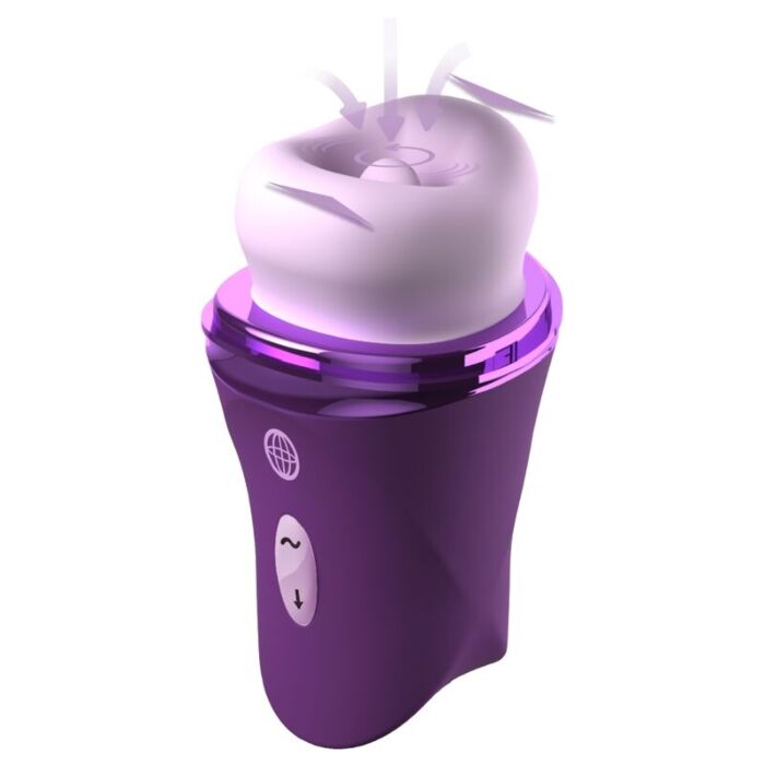 FANTASY FOR HER - LUSH KISS PLUSH PURPLE SUCTION & LICKING CLITORAL STIMULATOR FANTASY FOR HER - LUSH KISS PLUSH PURPLE SUCTION & LICKING CLITORAL STIMULATOR