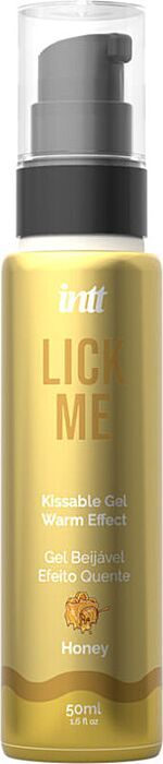 Gel Comestible INTT LICK ME Miel Efecto Calor Gel Comestible INTT LICK ME Miel Efecto Calor