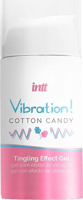 Gel Vibrador INTT Algodón de Azúcar - Estimula tu Placer Gel Vibrador INTT Algodón de Azúcar - Estimula tu Placer