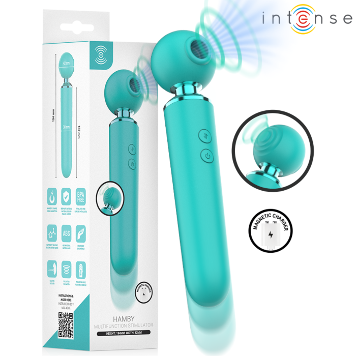 INTENSE - HAMBY MULTIFUNCTION SUCTION AND VIBRATION STIMULATOR INTENSE - HAMBY MULTIFUNCTION SUCTION AND VIBRATION STIMULATOR