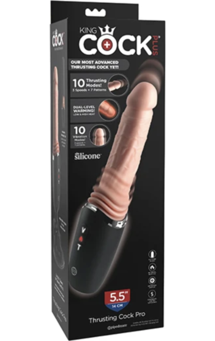Gode KING COCK PLUS – THRUSTING COCK PRO 12,7 cm