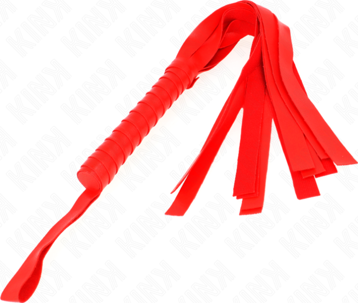 Látigo KINK Rojo 48.5 cm | Potencia y Placer Látigo KINK Rojo 48.5 cm | Potencia y Placer