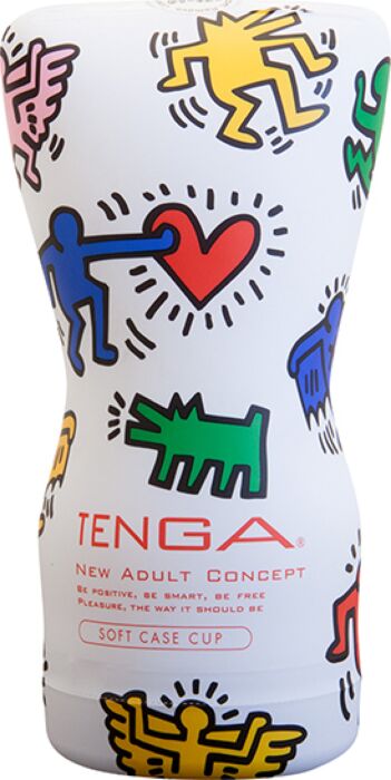 Masturbador Tenga Soft Tube K-H edición Keith Haring Masturbador Tenga Soft Tube K-H edición Keith Haring