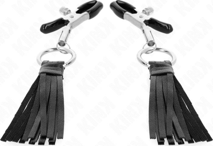 Pinzas para Pezones KINK NIPPLE GRIP con Borlas Pinzas para Pezones KINK NIPPLE GRIP con Borlas