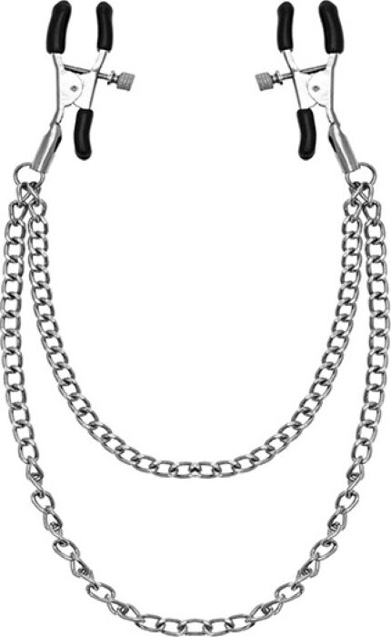 Pinzas para pezones S Pleasures Metal Nipple Clamps Pinzas para pezones S Pleasures Metal Nipple Clamps