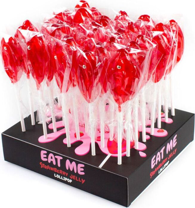 Piruleta Erótica Secretplay Vagina Sabor Fresa Piruleta Erótica Secretplay Vagina Sabor Fresa