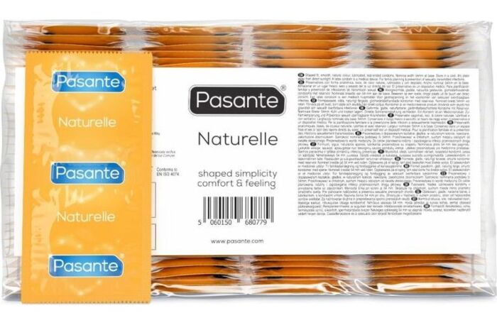 Préservatifs Pasante Naturelle - Pack de 144 unités