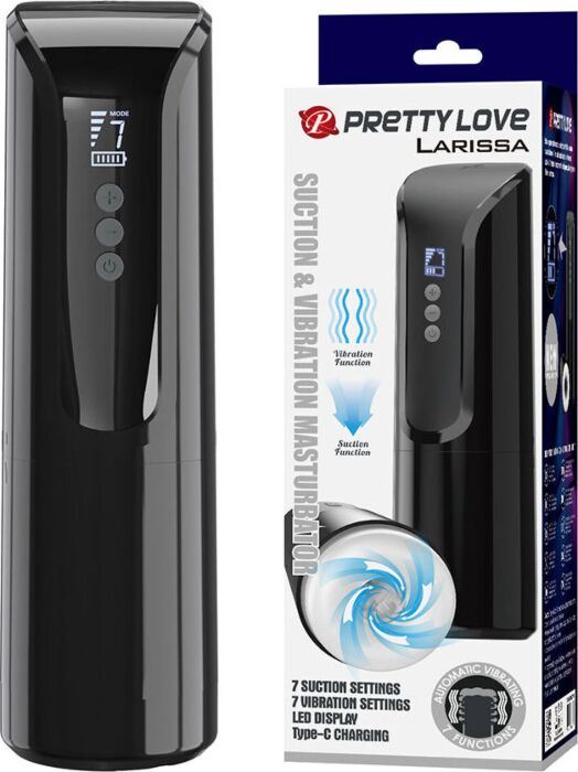 PRETTY LOVE - LARISSA MASTURBADOR SUCCIONADOR CON VIBRACIÓN PRETTY LOVE - LARISSA MASTURBADOR SUCCIONADOR CON VIBRACIÓN