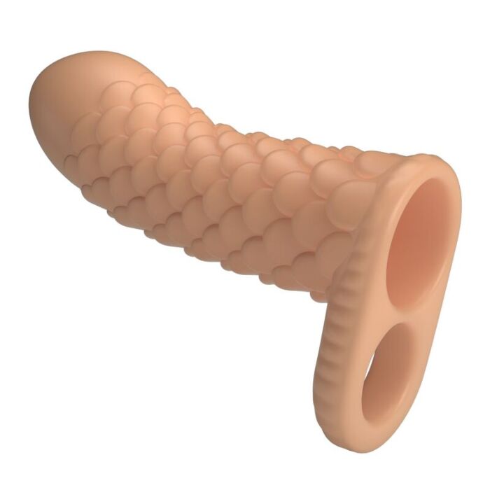 PRETTY LOVE - NESMITH PENIS EXTENSION SLEEVE 13 CM Ø 3.8 CM NATURAL PRETTY LOVE - NESMITH PENIS EXTENSION SLEEVE 13 CM Ø 3.8 CM NATURAL