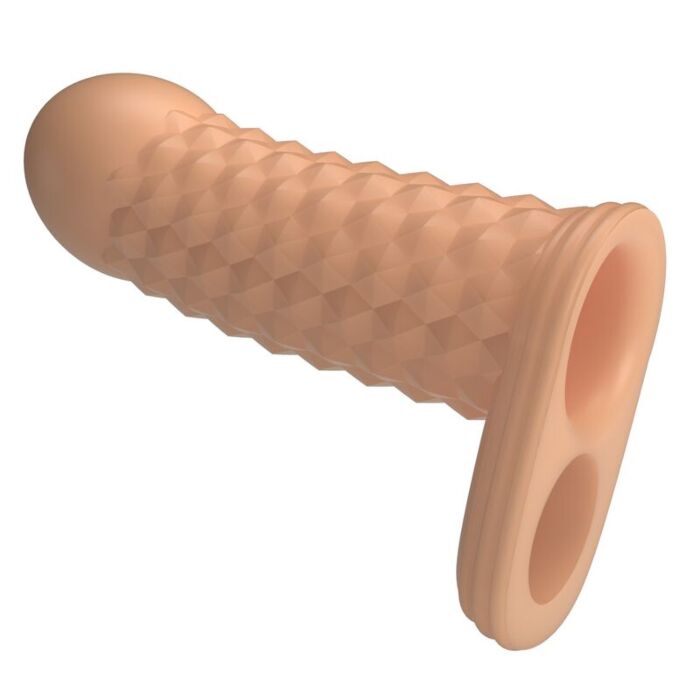 PRETTY LOVE - WOLFRAM PENIS EXTENSION SLEEVE 11.5 CM Ø 3.8 CM NATURAL PRETTY LOVE - WOLFRAM PENIS EXTENSION SLEEVE 11.5 CM Ø 3.8 CM NATURAL