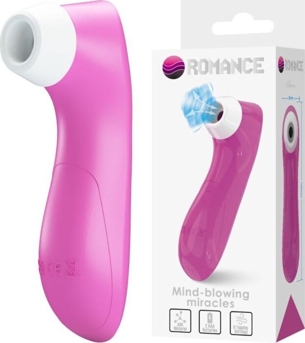 ROMANCE - SUCCIONADOR DE CLÍTORIS CON TECNOLOGÍA DE PULSACIÓN ROSA ROMANCE - SUCCIONADOR DE CLÍTORIS CON TECNOLOGÍA DE PULSACIÓN ROSA