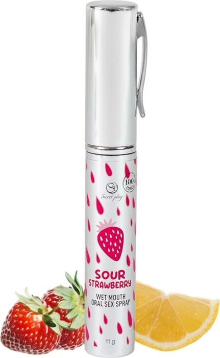 Spray Oral Secretplay Fresa Ácida - Sabor Irresistible Spray Oral Secretplay Fresa Ácida - Sabor Irresistible