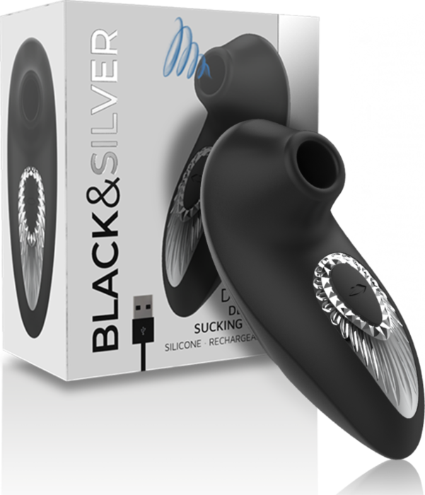 Succionador Black&Silver Drake Deluxe recargable Succionador Black&Silver Drake Deluxe recargable