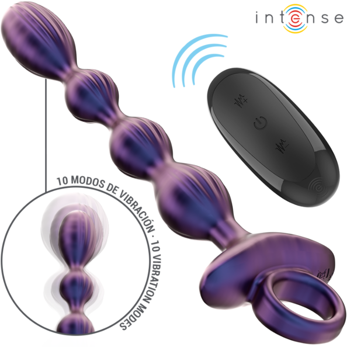 Vibrador Anal Intense Jackie Plug Control Remoto Vibrador Anal Intense Jackie Plug Control Remoto