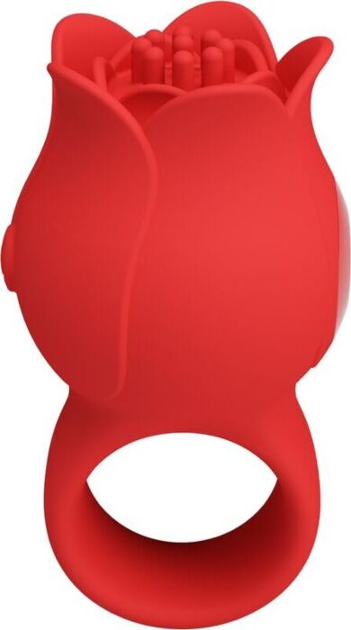 Vibrador de dedo PRETTY LOVE JAE en forma de rosa Vibrador de dedo PRETTY LOVE JAE en forma de rosa