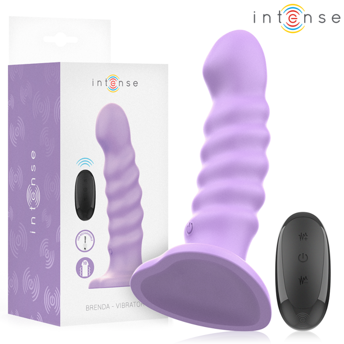 Vibrador Intense Brenda Control Remoto Morado Vibrador Intense Brenda Control Remoto Morado