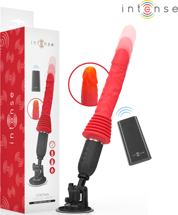 Vibrador Intense Cynthia con Control Remoto y Calor Vibrador Intense Cynthia con Control Remoto y Calor