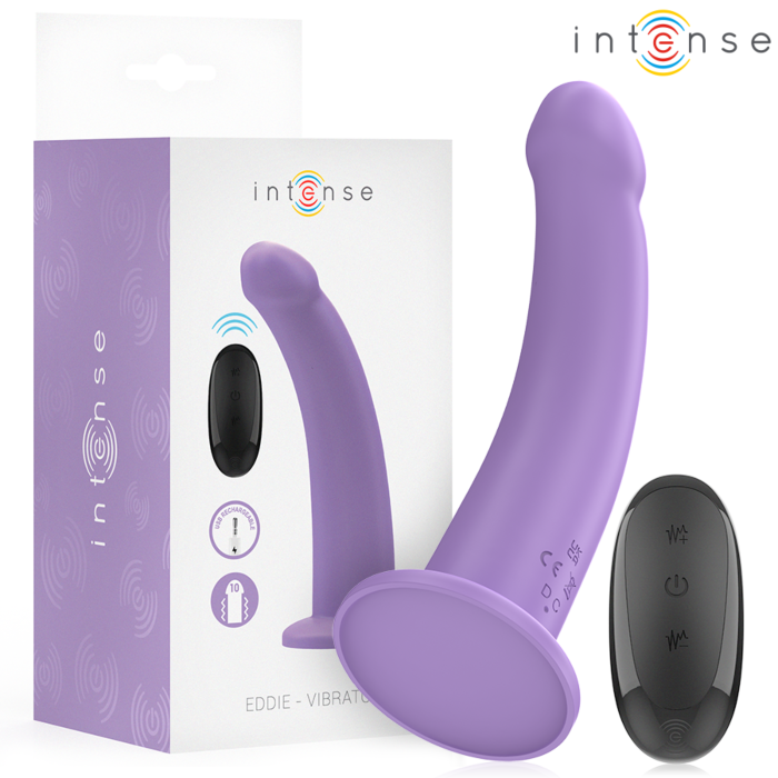 Vibrador Intense Eddie 17,5 cm Control Remoto Vibrador Intense Eddie 17,5 cm Control Remoto