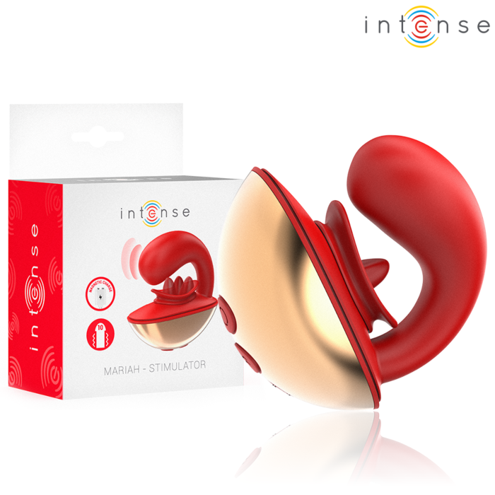 Vibrador Intense Mariah 10 Modos Rojo Vibrador Intense Mariah 10 Modos Rojo
