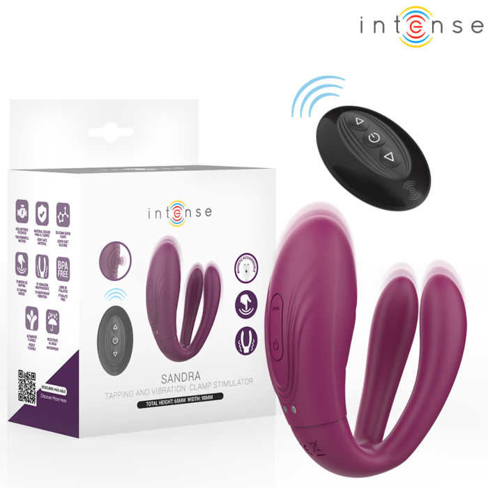 Vibrador Intense Sandra Golpeteo Control Remoto Vibrador Intense Sandra Golpeteo Control Remoto