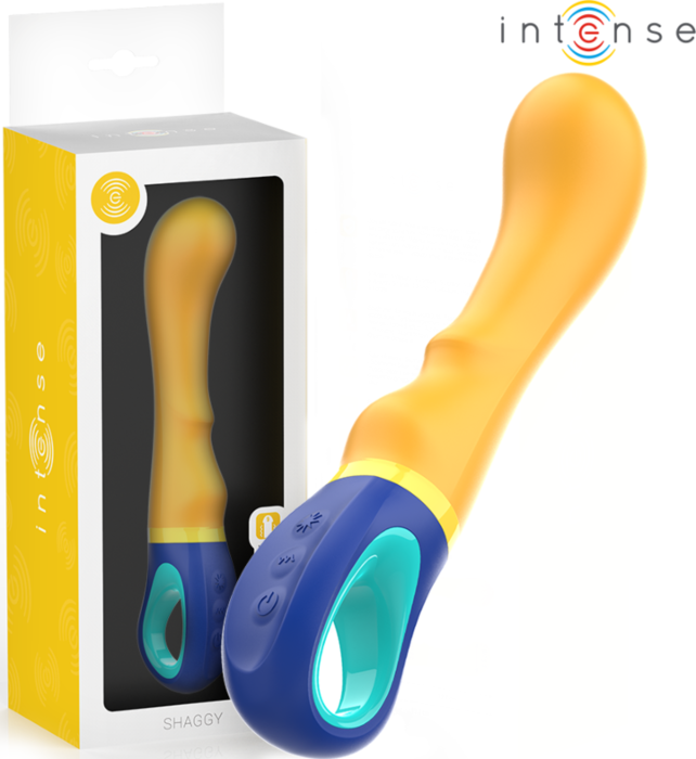 Vibrador Intense Shaggy Amarillo Estimulación Perfecta Vibrador Intense Shaggy Amarillo Estimulación Perfecta