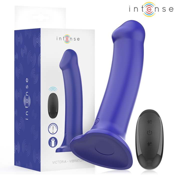 Vibrador Intense Victoria con Ventosa Control Remoto Vibrador Intense Victoria con Ventosa Control Remoto