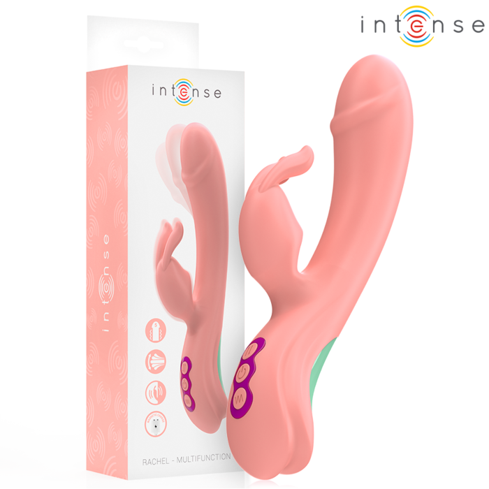 Vibrador Rabbit Intense Rachel 5 Modos Rosa Vibrador Rabbit Intense Rachel 5 Modos Rosa
