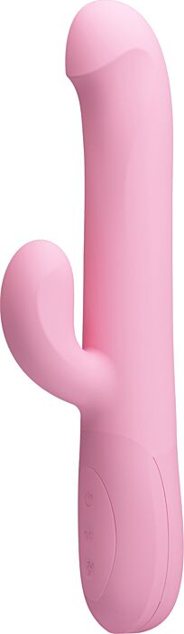 Vibrador rabbit PARTY UP Dean con rotación Vibrador rabbit PARTY UP Dean con rotación