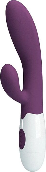 Vibrador Rabbit Pretty Love Alvis Morado Suave Vibrador Rabbit Pretty Love Alvis Morado Suave
