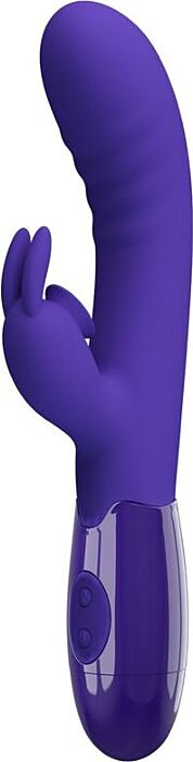 Vibrador Rabbit Pretty Love Cerberus Violeta 30 Funciones Vibrador Rabbit Pretty Love Cerberus Violeta 30 Funciones