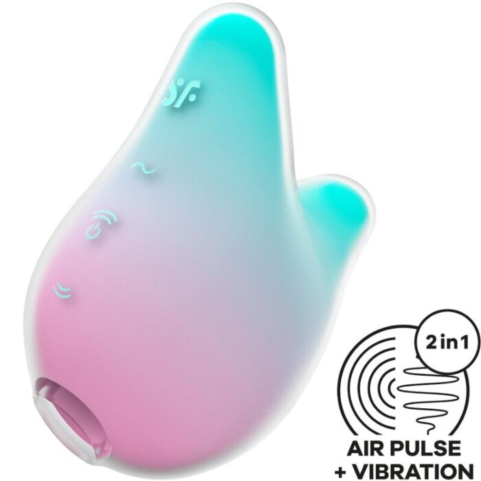 Vibrador Satisfyer Mermaid Vibes Ondas de Presión Vibrador Satisfyer Mermaid Vibes Ondas de Presión