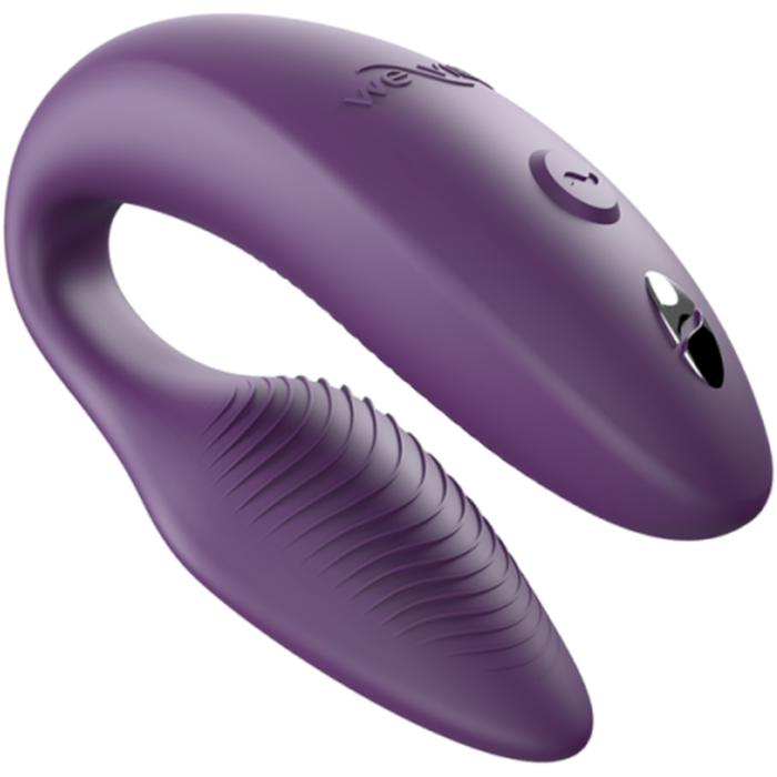 Vibromasseur pour couples WE-VIBE SYNC 2 réglable violet
